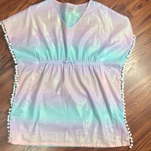 Girls Cat & Jack swimsuit coverup.